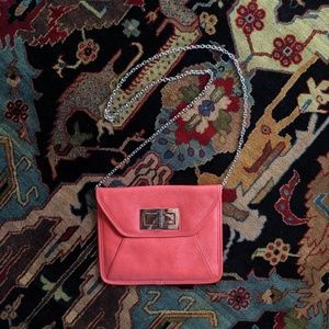 Small handbag or clutch with removable strap